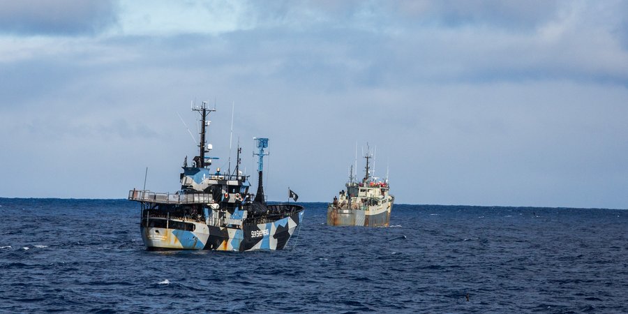 Hunt ends with Sea Shepherd rescuing alleged poachers